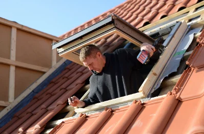 Pose de fenêtres de toit Velux au Faulq